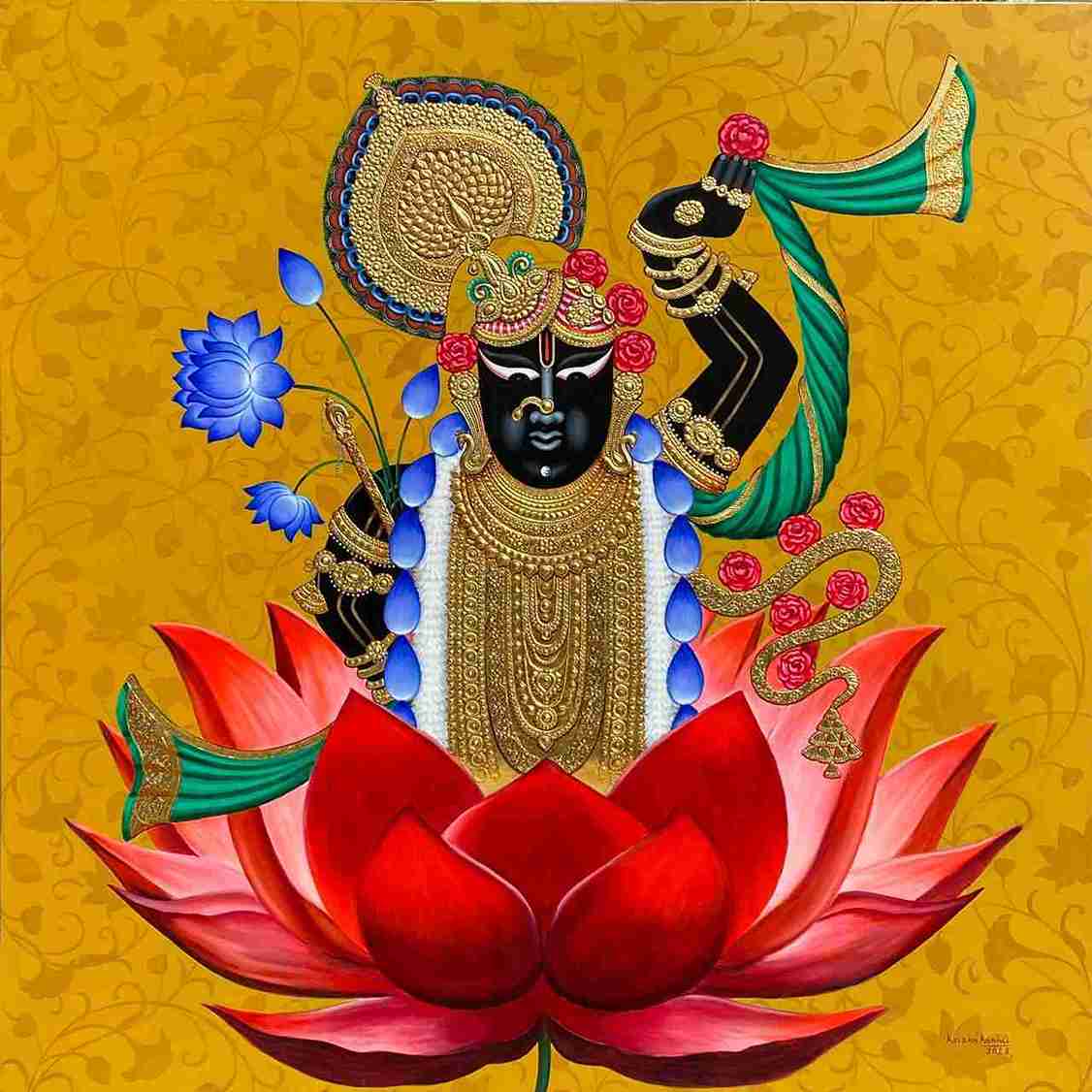 Shrinath ji Dancing
