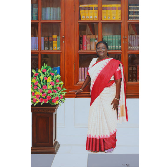 Honble Smt. Dropti Murmu Prasident  63X1001