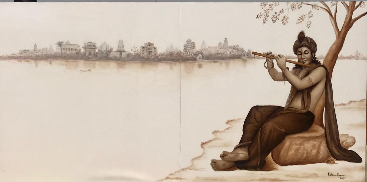 Contemporary Krishna 11