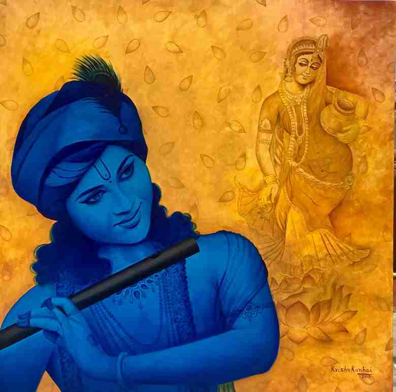 Contemporary Krishna 12