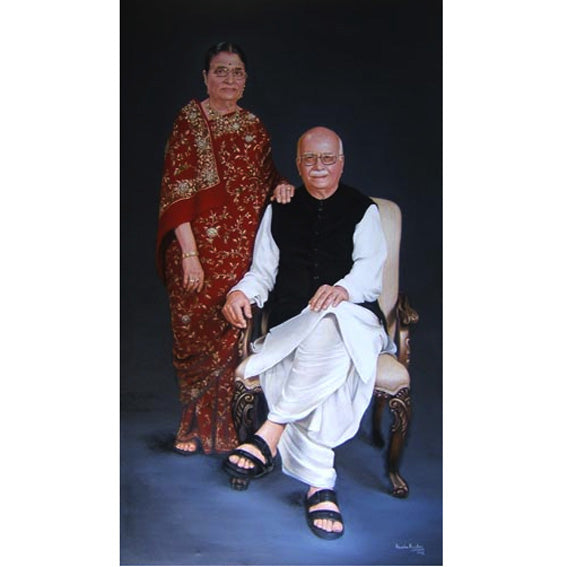Shri LK Advani & Mrs Kamla Advani 48X848