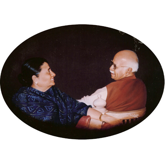 Shri LK Advani & Mrs Kamla Advani 30X489