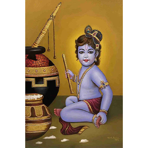 Child Krishna Makhan